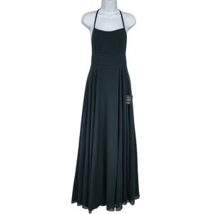 Lulus Womens Green Long Dress NWT